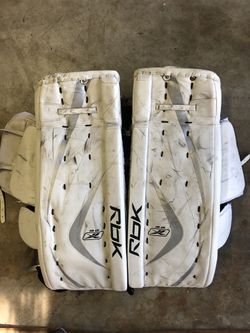 RBK Ice Hockey goalie pads SR 6K OBO