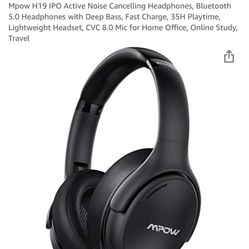 MpowH1 Bluetooth Headphones