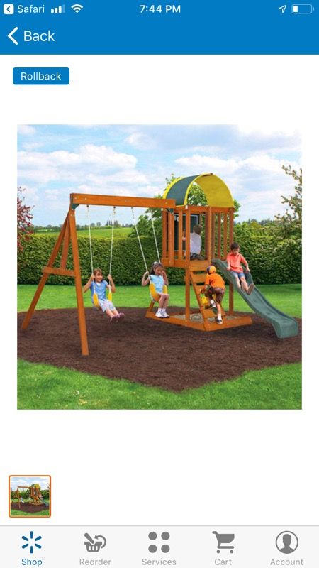 New In Box Kidkraft Wooden Swingset For Ormond Beach Fl New In Box Kidkraft Wooden Swingset