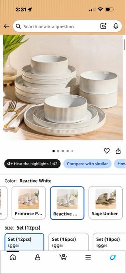 12 pcs ceramic dinnerware
