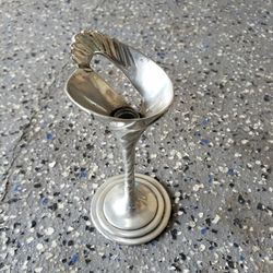 Castor & Cooper Metal Candle Holder $10