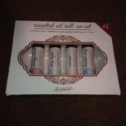 Set Of 4 Roll On Essential Oils NWT