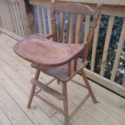 Highchair Wood