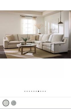 Borsi 5-Pc. Sectional with 2 Power Recliners & 1 Console BRAND NEW SEALED! DELIVERY AVAILABLE!