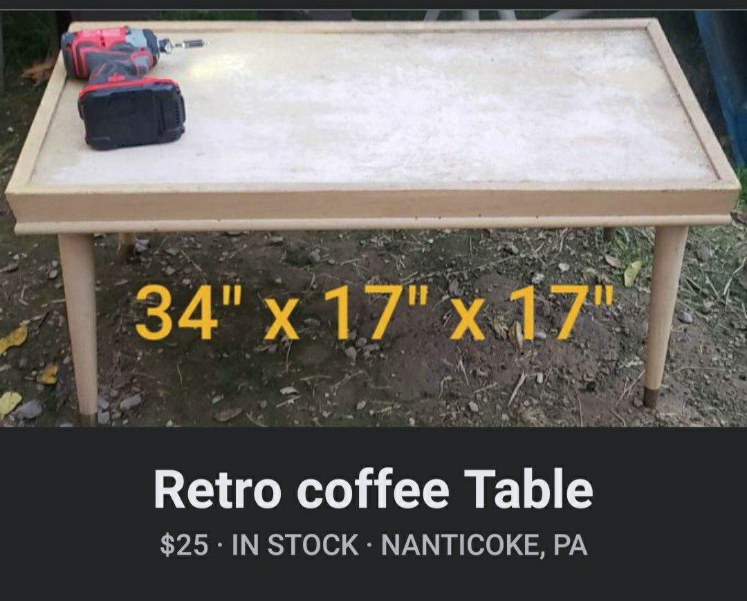 Retro Coffee Tablepiv