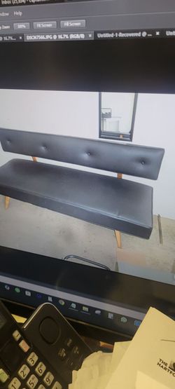Vinal navy couch