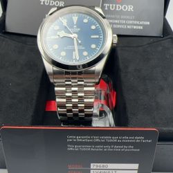 TUDOR Black Bay Blue Men's Watch - M79(contact info removed)