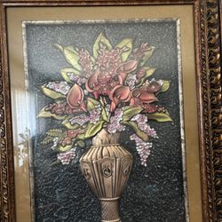 Metal Flower Frame