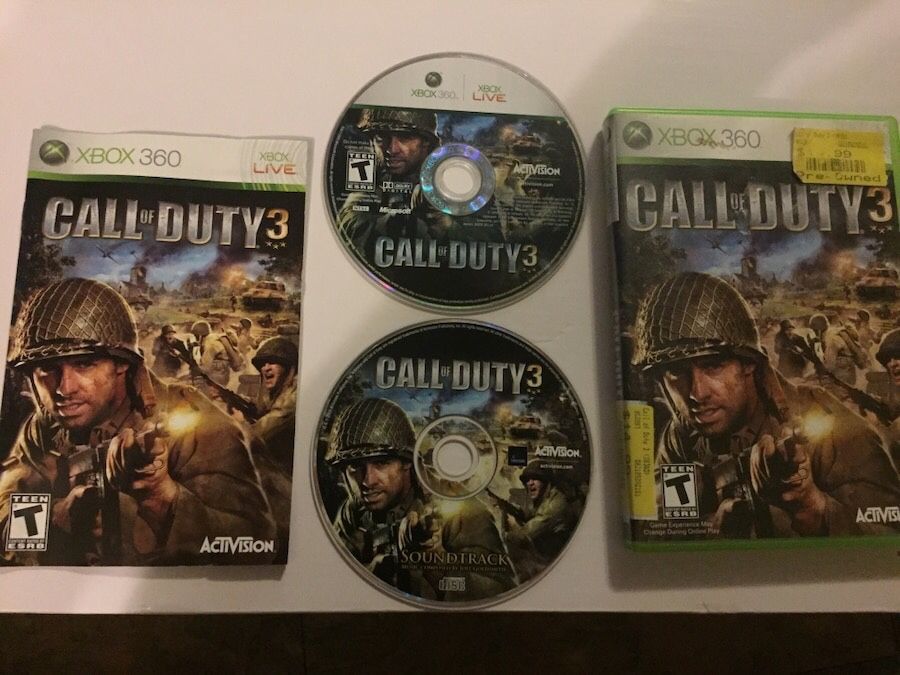 Call of Duty 3 Xbox 360