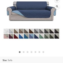 Reversible Sofa Cover.