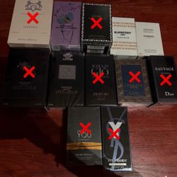 colognes and perfumes 