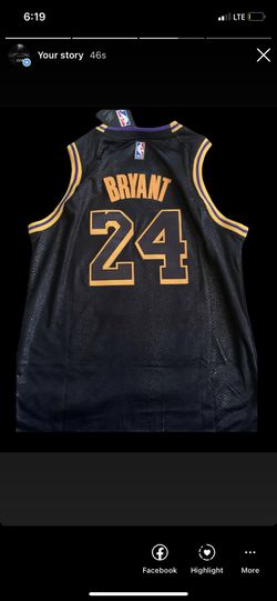New Never Worn Stitched Lakers Black Mamba Kobe Bryant Jersey Size XL for  Sale in Cleveland, OH - OfferUp