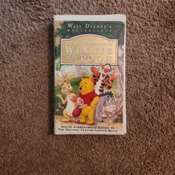 Walt Disney's Masterpiece The Many Adventures of Winnie The Pooh VHS