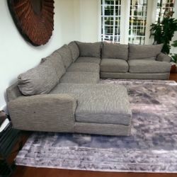 5 Piece Gray Leighton Sectional Couch Sofa ALL NYC DELIVERY for Sale in New York NY OfferUp