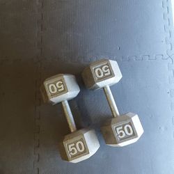 Hex Dumbbells 50lb