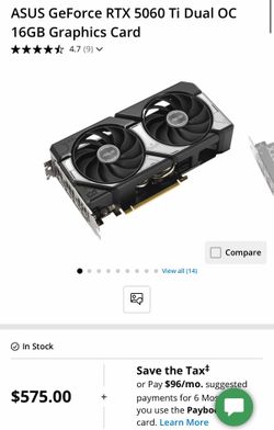 RTX 5060 Ti 16GB + Ryzen 7 7700X CPU Bundle