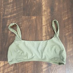 Aerie Wide Strap Scoop Bikini Top XL