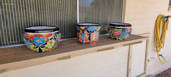 Blue Orange Pottery - Handmade Mexican Pottery