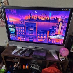 40" Panasonic Plasma TV and Stand