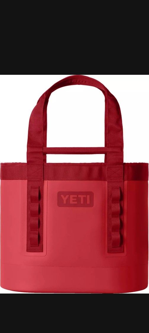 YETI Camino 35 Carryall 2.0 Rescue Red Tote! Unique Color! Brand New! LIMITED EDITION