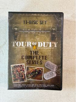 Factory Sealed Tour of Duty: The Complete Series DVD Box Set – 11 Discs – All 58 Episodes