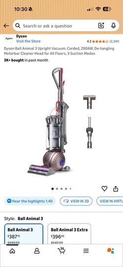 Brand New Dyson Ball Animal 3 Upright Vacuum De-tangling Motorbar Cleaner Head for All Floors