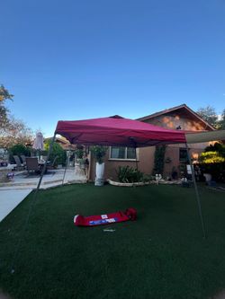 Red Pop-Up Canopy Tent 12x12