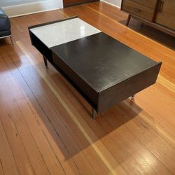 West Elm Mid Century Pop Up Coffee Table 