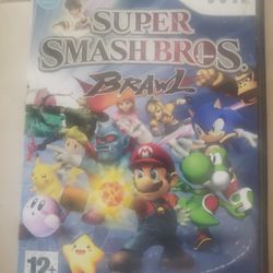 Nintendo wii  super smash brothers bra