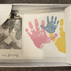 Family Handprint Frame/Baby Shower Gift $10 
