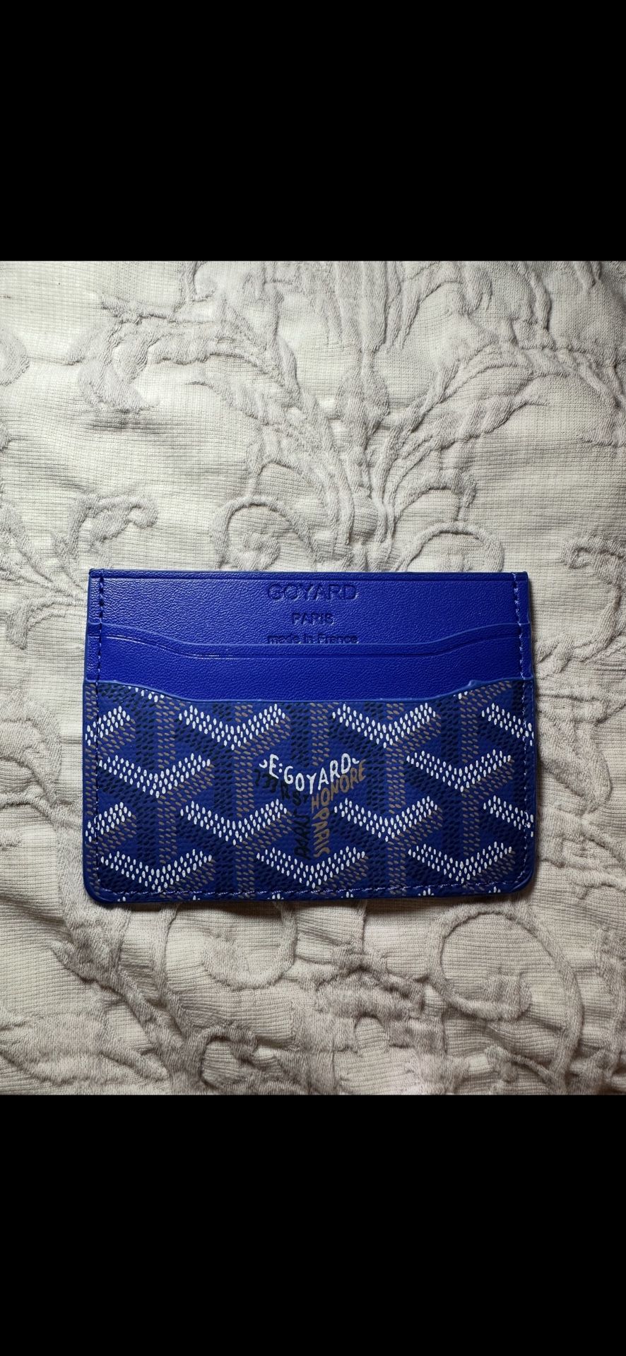 Blue Goyard Wallet