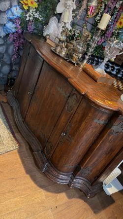 Vintage wood Cabinet Buffet