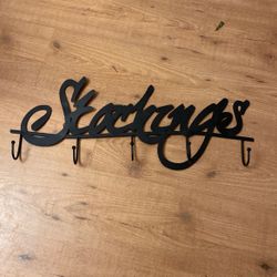 Stocking hanger￼