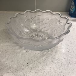 Crystal Fruit Bowl