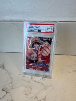 PSA 10 Luffy Premium BCG Fest