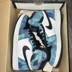 Tie Dye Jordan 1s Size 7
