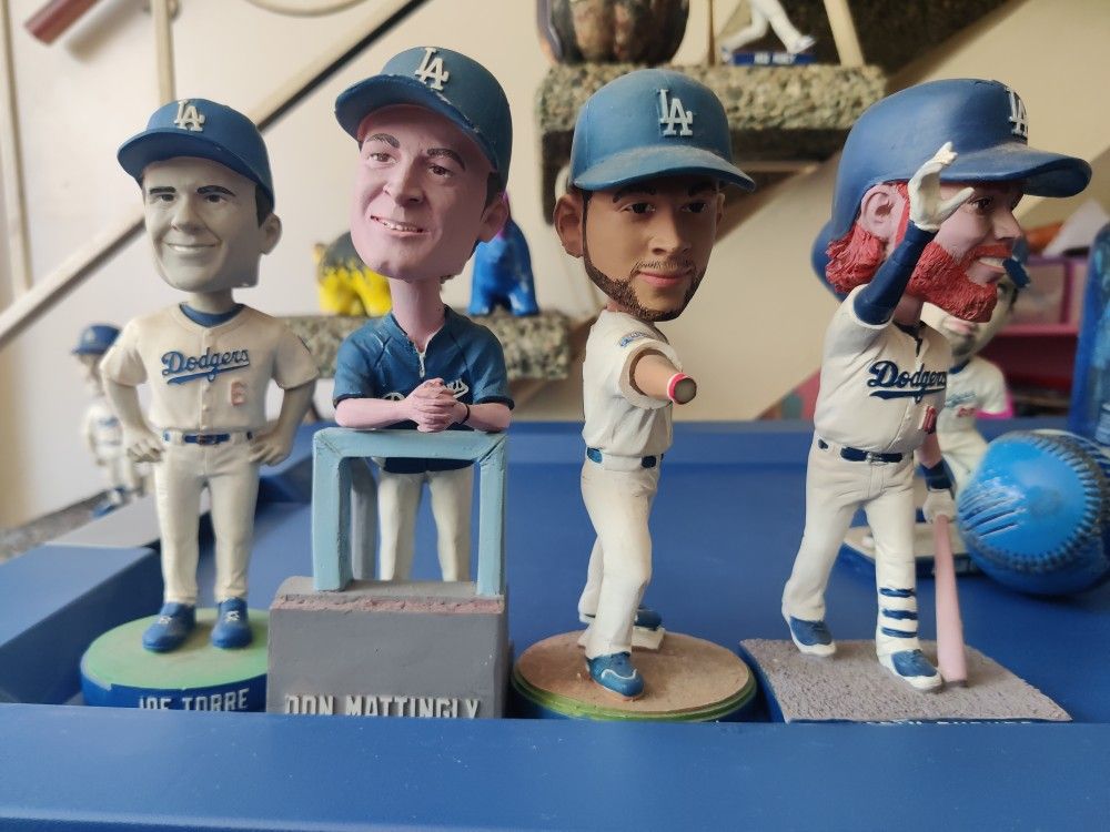 Damaged Dodger Bobbleheads