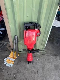 Heavy Duty 2200 Watt 24 Inch Electric Pneumatic Hammer, Demolition Hammer, Concrete Breaker Tool Kit