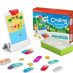 Osmo - Coding Starter Kit for iPhone & iPad-3 Educational Learning Games-Ages 5-10+ Learn to Code, Basics Puzzles-STEM Toy-Logic, Fundamentals(Osmo iP