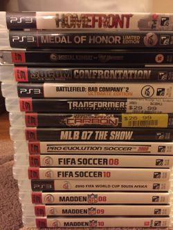 PS3 game bundle