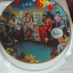 Beatles Collectible Plate