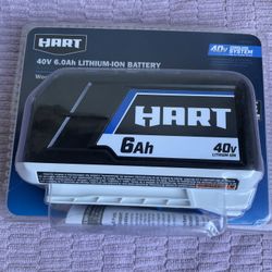 HART 40V 6Ah Lithium-Ion Battery