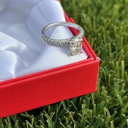 1 1/3 Carat Royal Asscher Oval Diamond Ring. 💍 