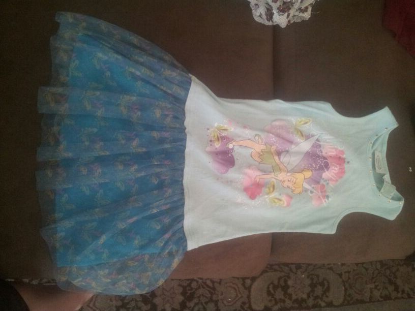 Tinkerbell dress sz.7/8