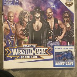 Road To Wrestlemania Board Game 