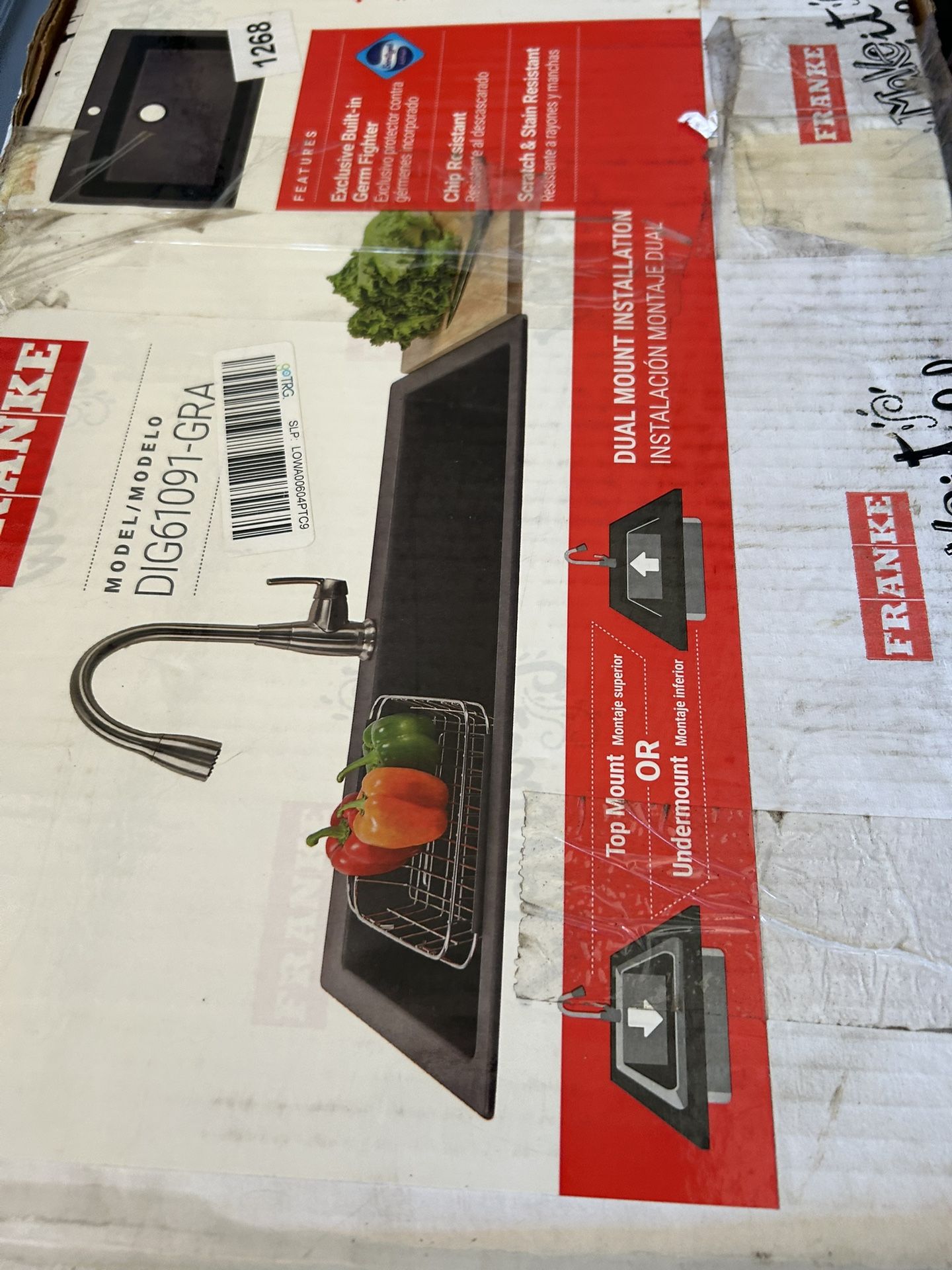 Composite Granite Single Bowl Kitchen Sink