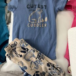12 Month Gender Neutral Animal Outfit Set