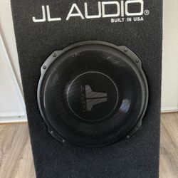 JL Audio PowerWedge TW3 Enclosed Subwoofer – 12” (CS112LG-TW3)