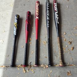 Bats little league and tball
