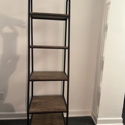 5-Shelf Ladder Bookcase